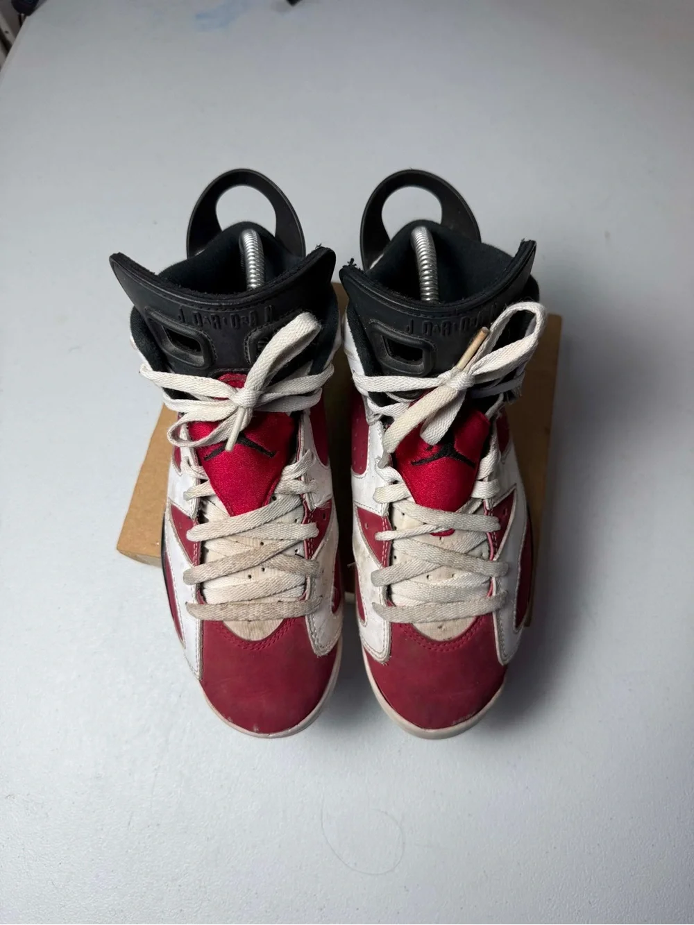 Nike Air Jordan 6 Retro OG Mid Carmine size 5.5 OG VI White NO BOX